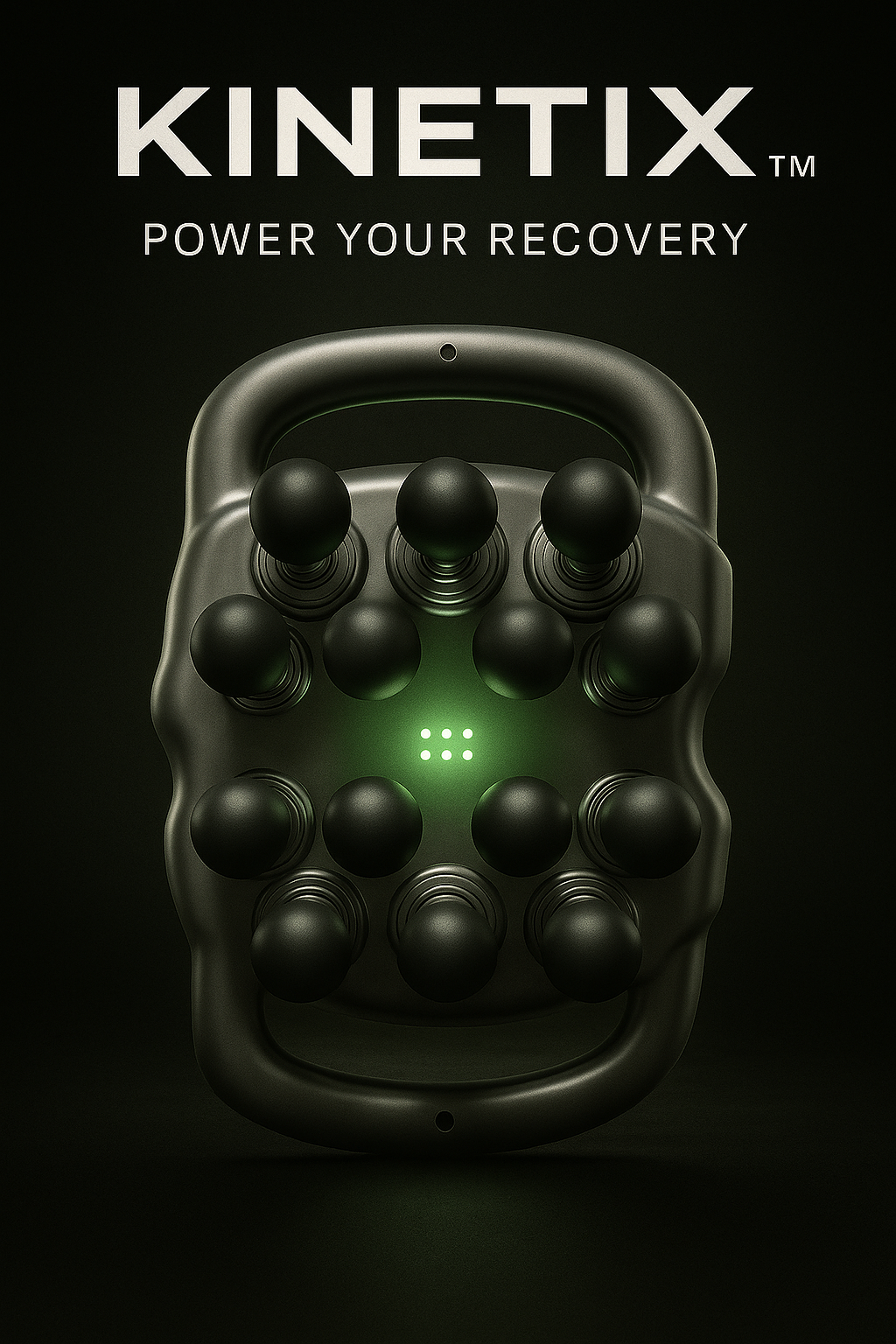 Kinetix™ – Massage Gun Professionnel 16 Têtes | Récupération Sportive, Bien-être & Relaxation Premium