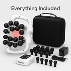 Kinetix™ – Massage Gun Professionnel 16 Têtes | Récupération Sportive, Bien-être & Relaxation Premium
